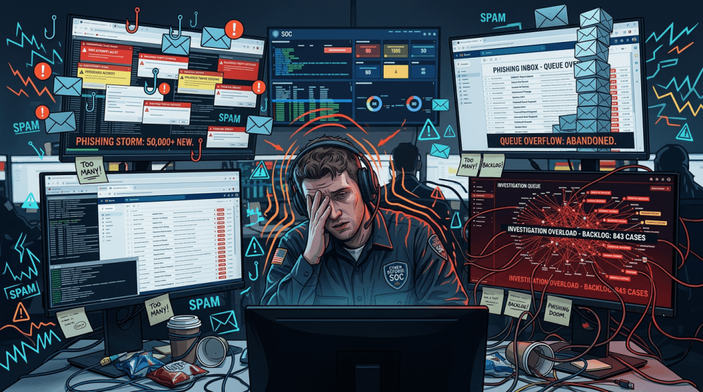 SOC Teams Are Being Deliberately Exhausted — Phishing Is Now an Analyst Fatigue&nbsp;Campaign